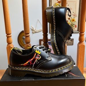 DR MARTENS 1461 Basquiat Leather Oxfords Size 6